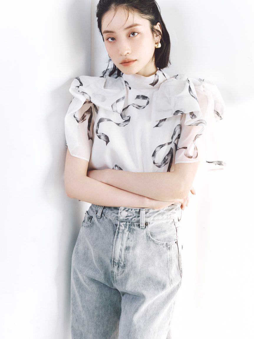 SNIDEL「ストレートデニム」|デニム|