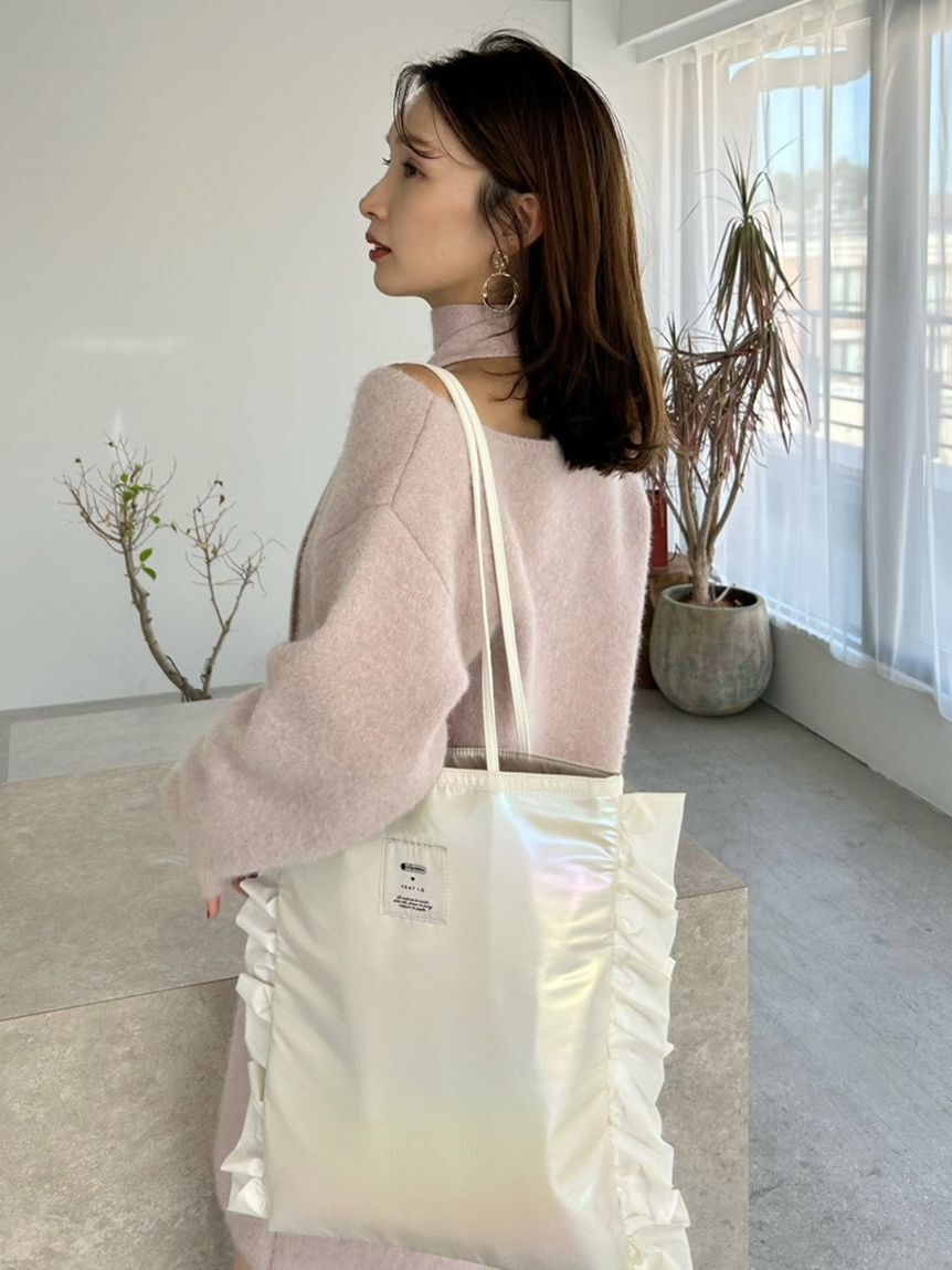 FRAY I.D「【LeSportsac&times; FRAY I.D】RF VERTICAL CITY TOTE」|ハンドバッグ|IVR