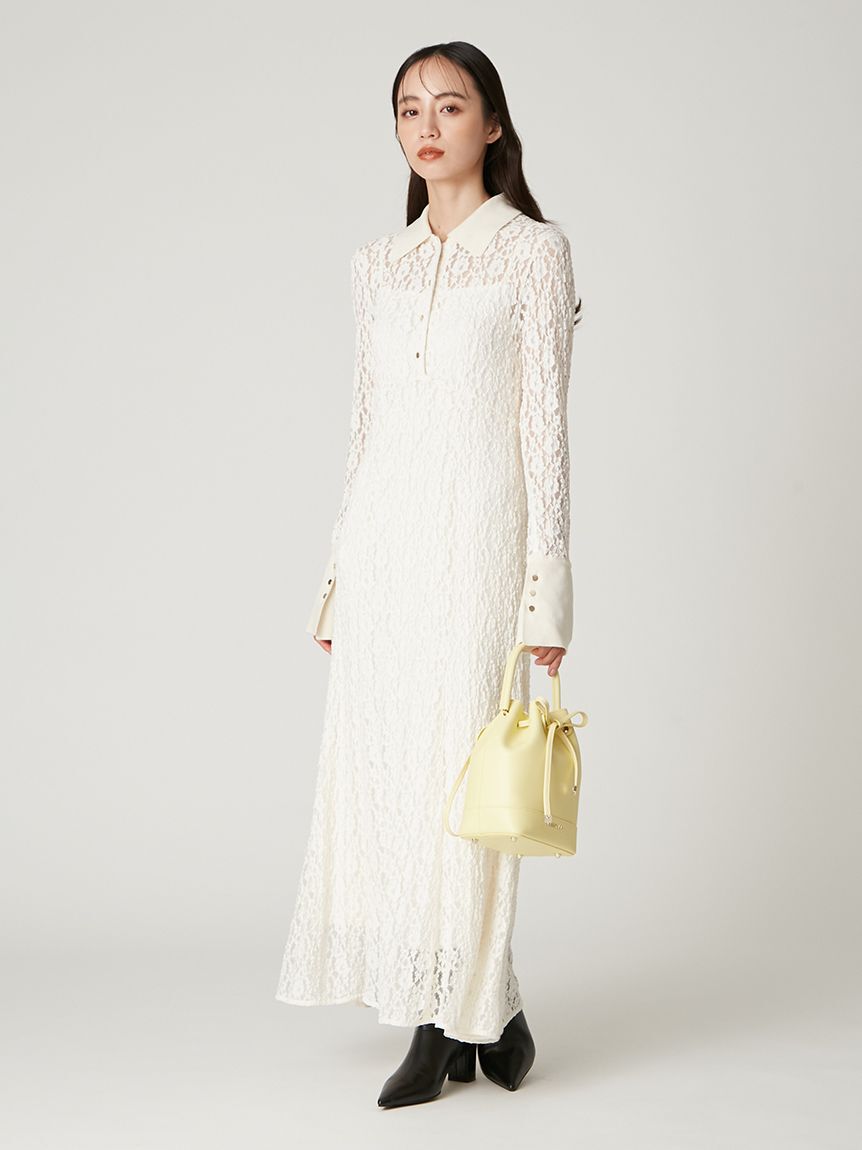 FRAY I.D「ドローストリングリボンバッグ」|ハンドバッグ|