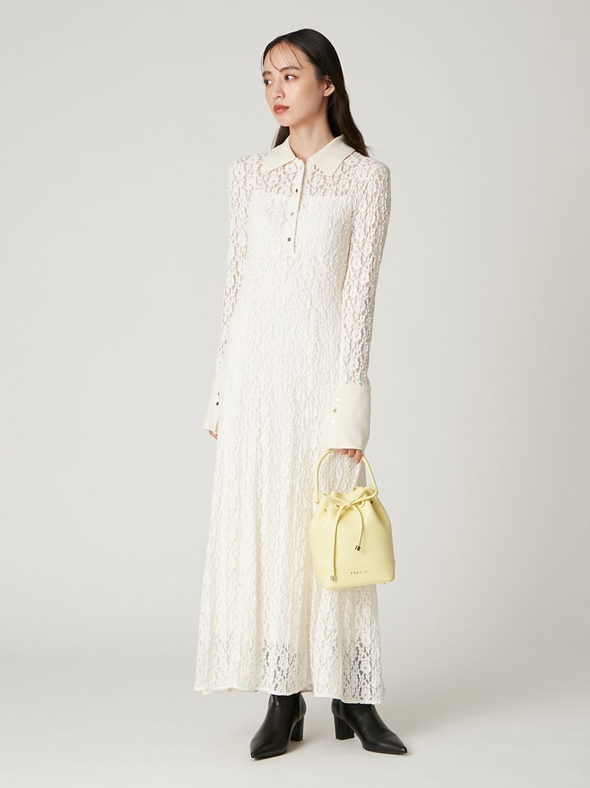 FRAY I.D「ドローストリングリボンバッグ」|ハンドバッグ|