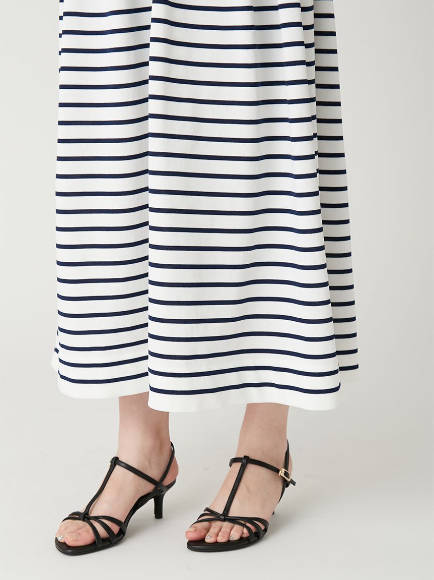 FRAY I.D「ホールガーメントポロカラーワンピース」|ワンピース|