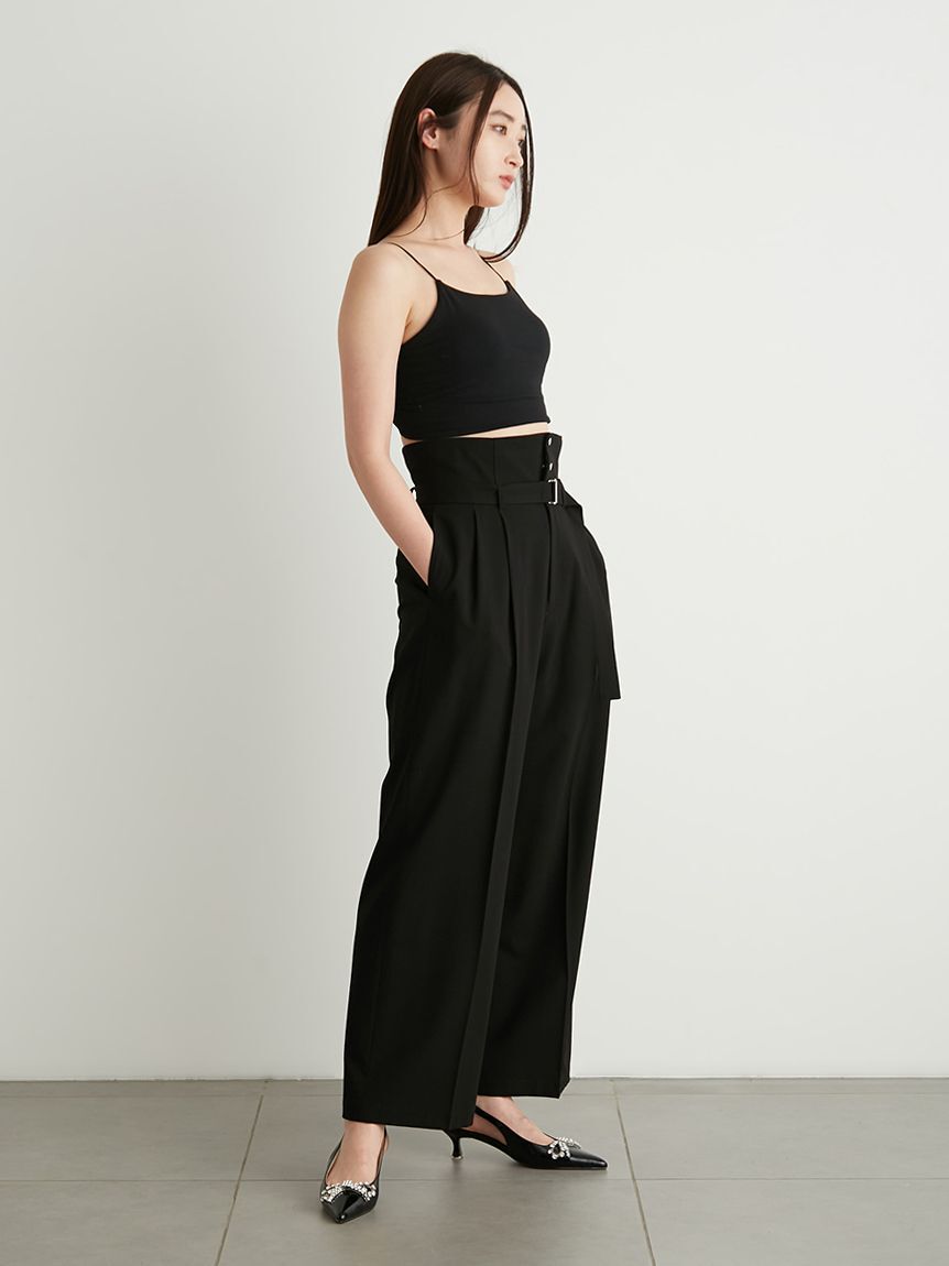 LILY BROWN Lingerie「ブラレット/バッククロス」|キャミソール|