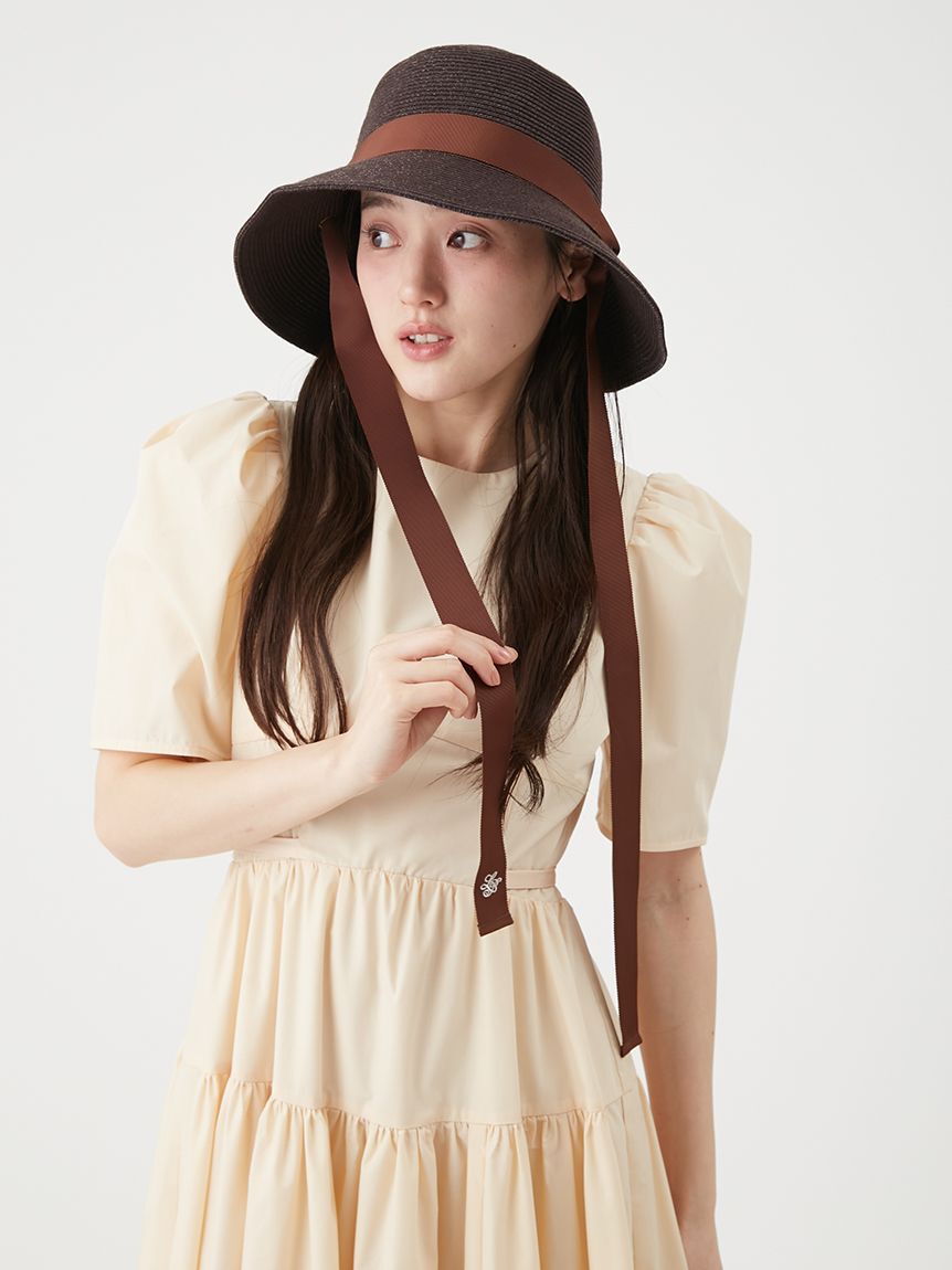 LILY BROWN「バックオープンリボンワンピース」|ワンピース|