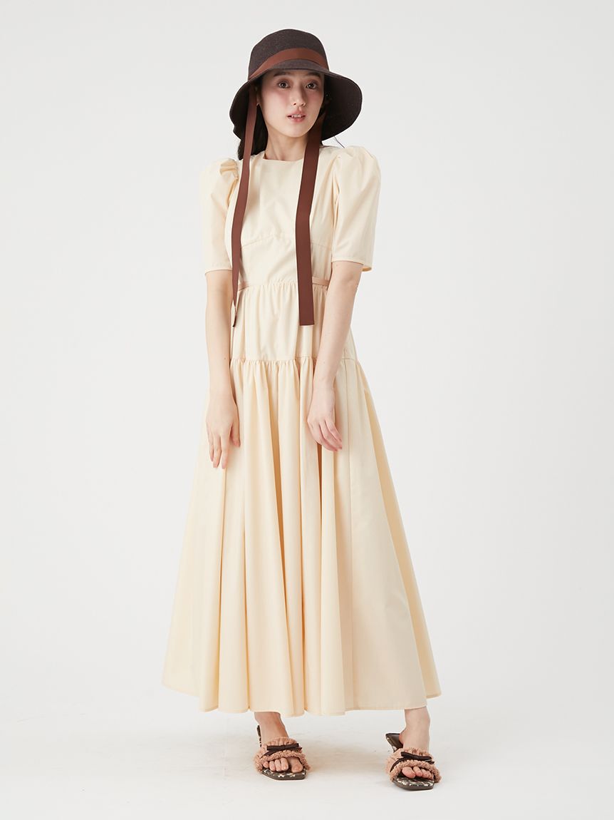 LILY BROWN「バックオープンリボンワンピース」|ワンピース|