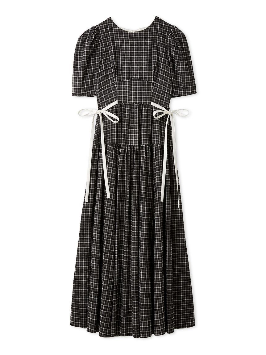 LILY BROWN「バックオープンリボンワンピース」|ワンピース|