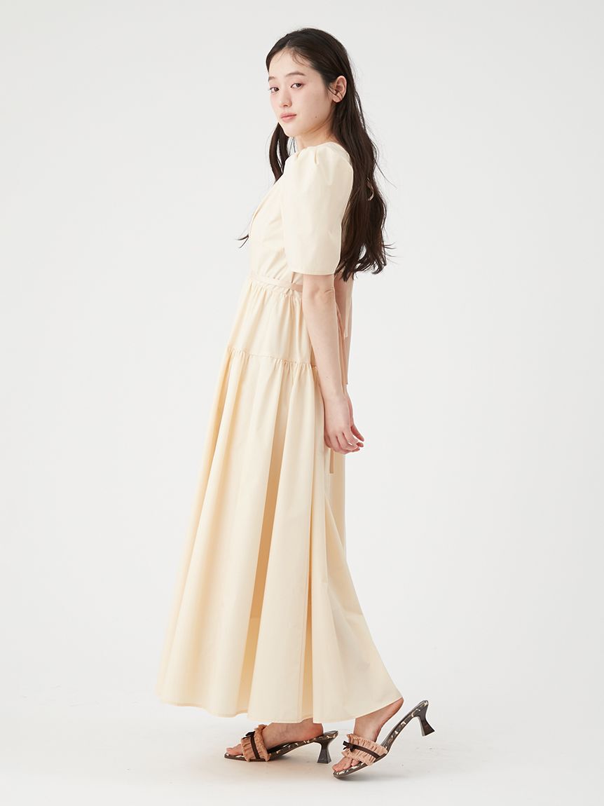 LILY BROWN「バックオープンリボンワンピース」|ワンピース|