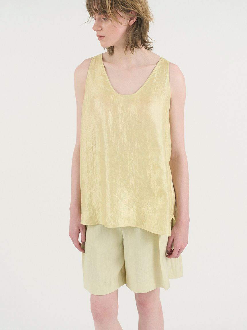 styling/「【セットアップ対応】バックサテンショートパンツ」|チノ|