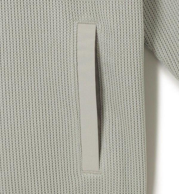 MACKINTOSH PHILOSOPHY「クォーターゲージニット コンビパーカー」|ブルゾン・スタジャン|