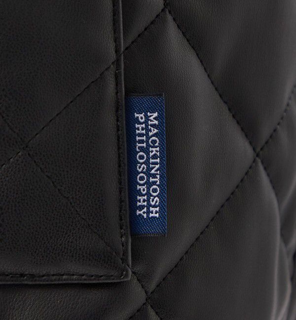 MACKINTOSH PHILOSOPHY「【WEB&一部店舗限定】【ROYTON MIDDL WIDE】Faux Leather」|ブルゾン・スタジャン|