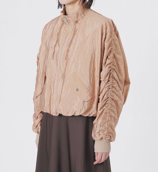  「ヴィンテージギャザーブルゾン」|ブルゾン・スタジャン|