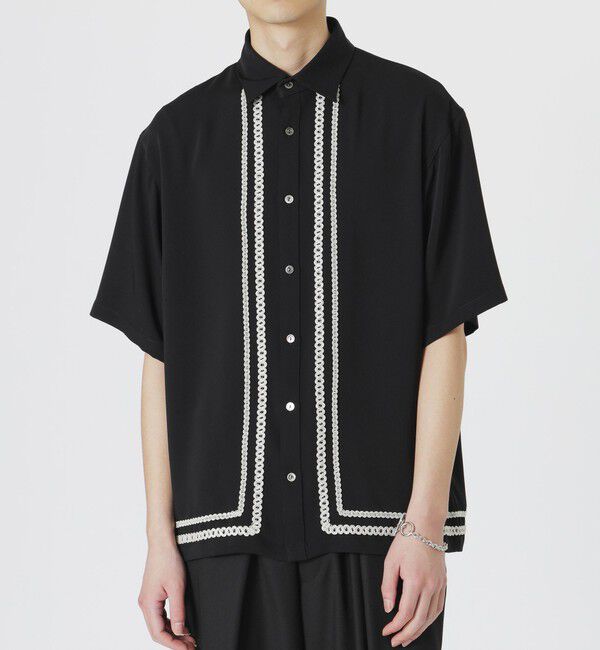  「ブライトコードハーフスリーブスリーブシャツ」|シャツ・ブラウス|