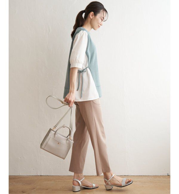 ikka「袖切り替えレイヤードプルオーバー」|その他|