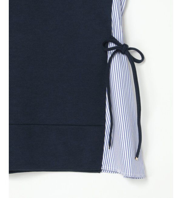 ikka「袖切り替えレイヤードプルオーバー」|その他|