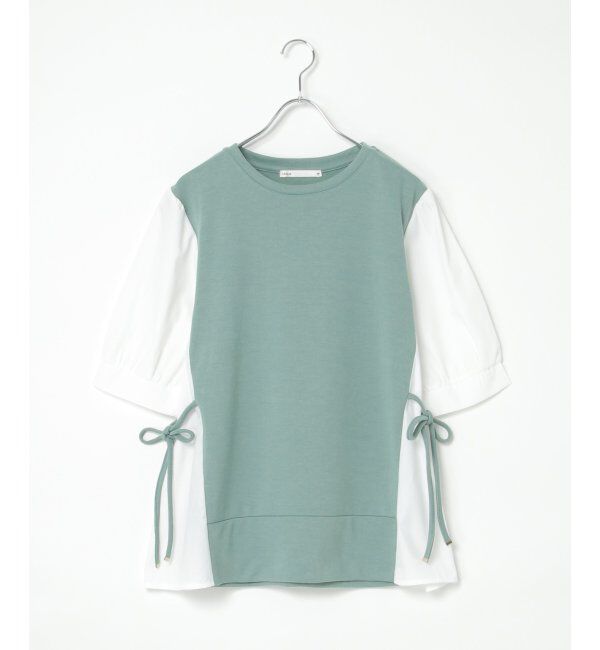 ikka「袖切り替えレイヤードプルオーバー」|その他|