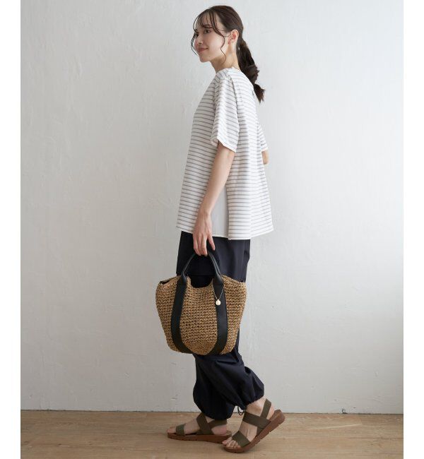 ikka「冷感サイド切替ボーダーPO」|その他|