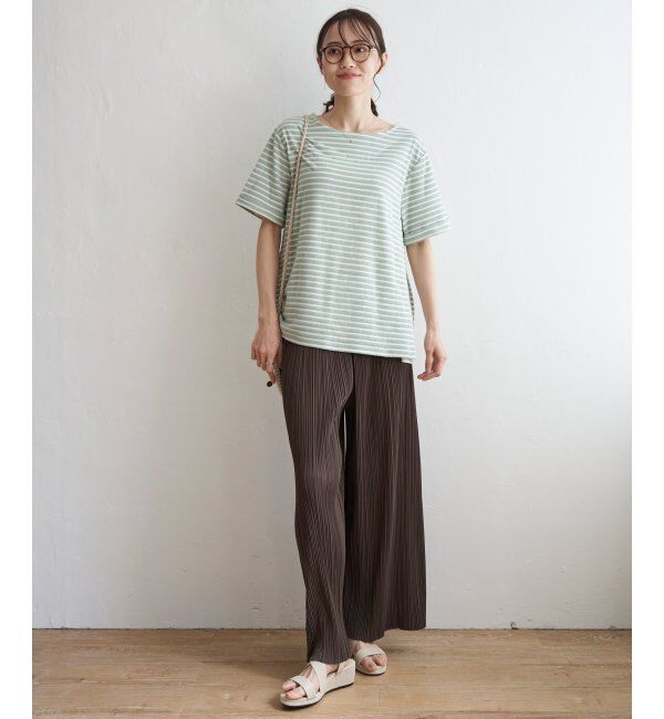 ikka「冷感サイド切替ボーダーPO」|その他|