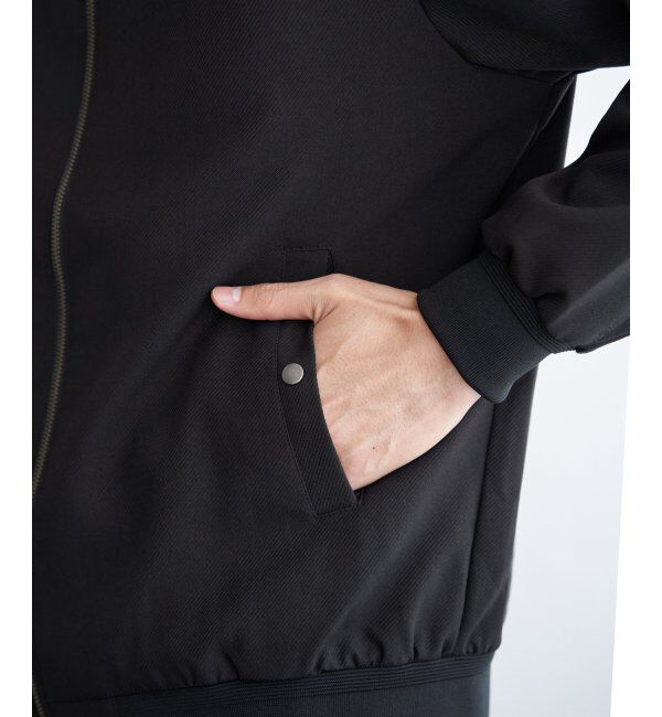 ikka「撥水メランジリブブルゾン」|ブルゾン・スタジャン|