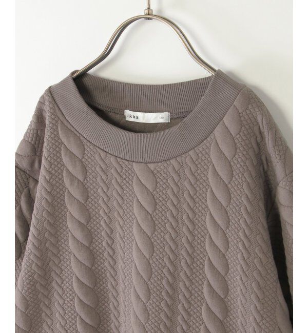 ikka kids「フクレジャカードドッキングスカートワンピース（120~160cm）」|スカート|