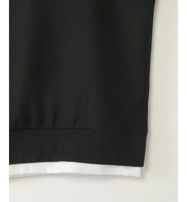 ikka kids「【親子コーデ】ピケレイヤード7分袖Tトレ（120~160cm）」|Tシャツ・カットソー|