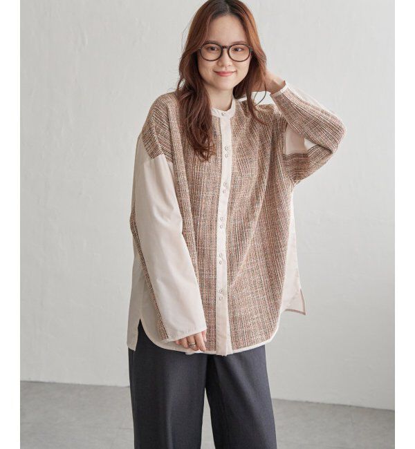 Lbc with Life「イソザイキリカエシャツ」|シャツ・ブラウス|