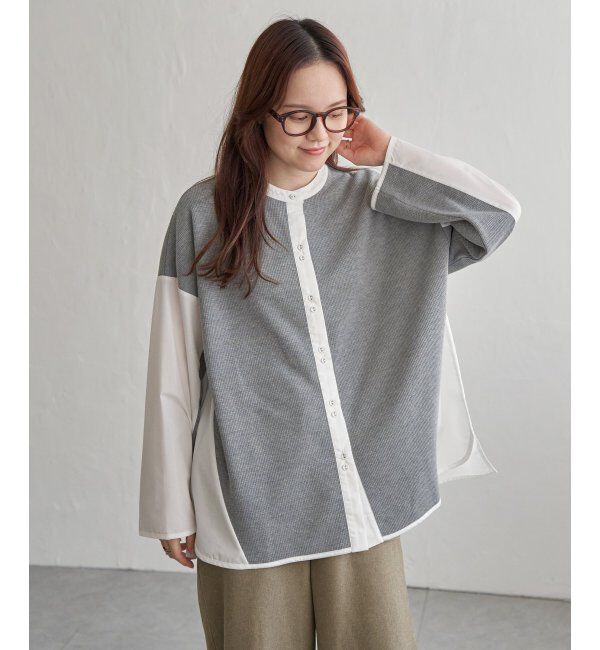 Lbc with Life「イソザイキリカエシャツ」|シャツ・ブラウス|