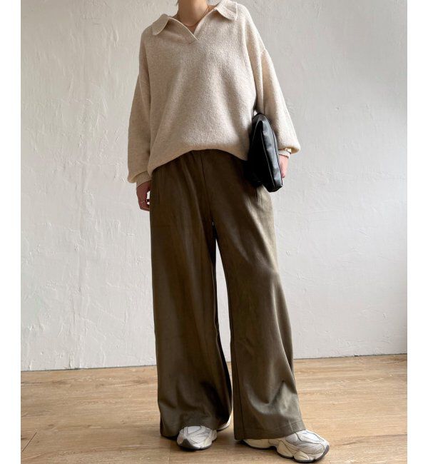 Lbc with Life「スエードポンチイージーパンツ」|その他|