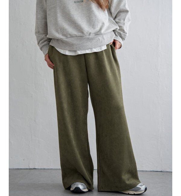 Lbc with Life「スエードポンチイージーパンツ」|その他|