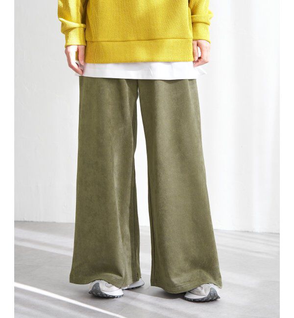 Lbc with Life「スエードポンチイージーパンツ」|その他|