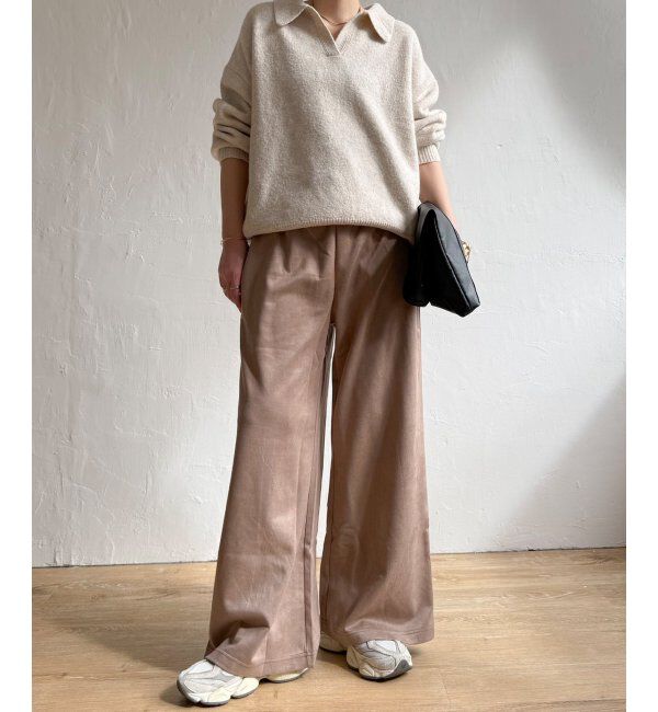 Lbc with Life「スエードポンチイージーパンツ」|その他|