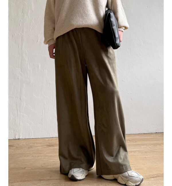 Lbc with Life「スエードポンチイージーパンツ」|その他|