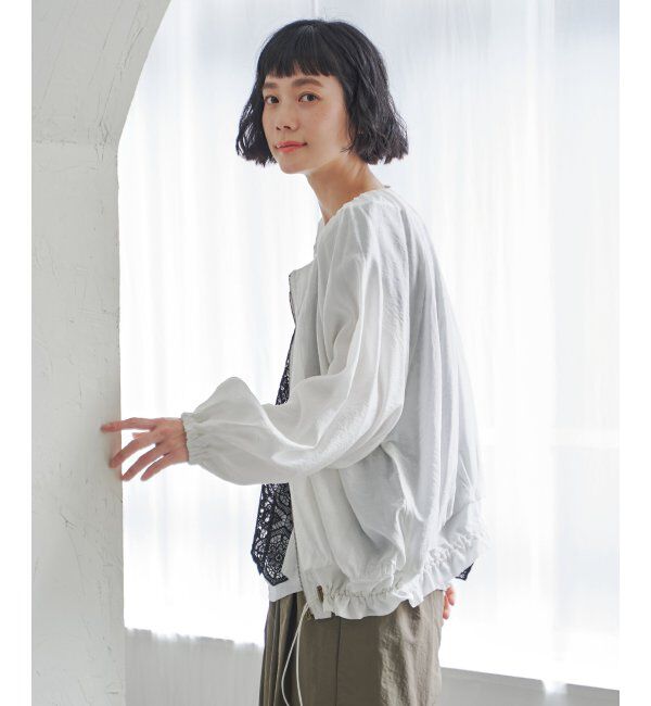 Lbc with Life「シアーヘムドロストブルゾン」|ブルゾン・スタジャン|