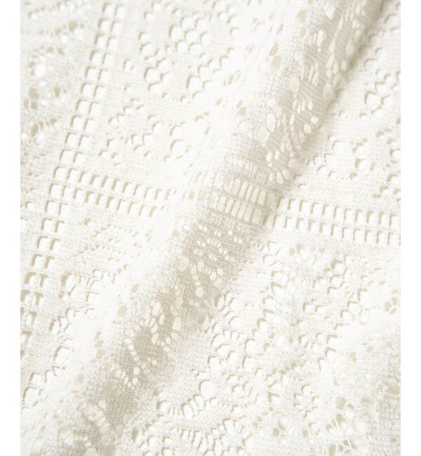 Lbc with Life「総レースシャツジャケット」|ブルゾン・スタジャン|