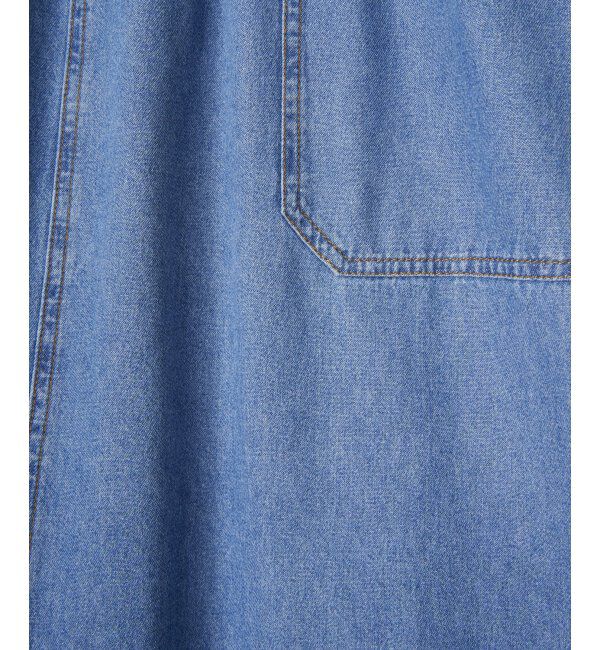 Lbc with Life「デニムコットンワークフレアスカート」|スカート|