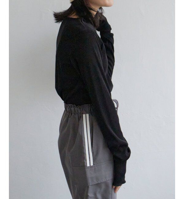 VENCE share style「ツートーン指穴開きトップス」|その他|