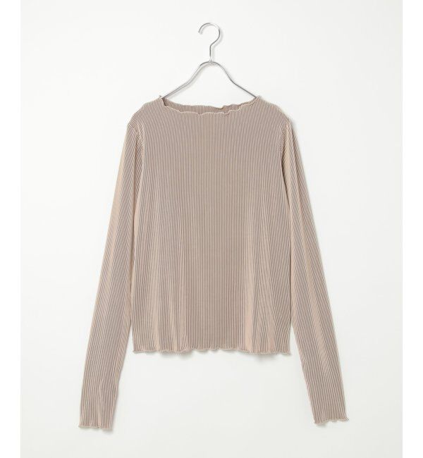 VENCE share style「ツートーン指穴開きトップス」|その他|