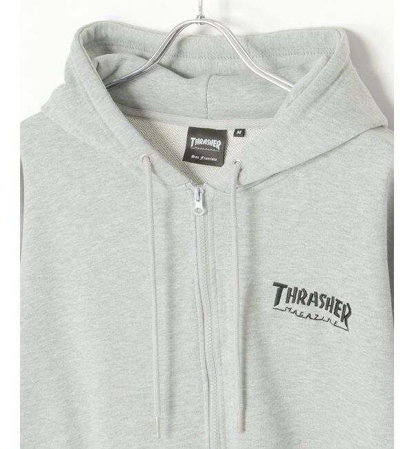 VENCE share style「THRASHER スラッシャー ジップパーカー」|カーディガン|