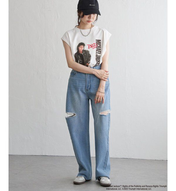VENCE share style「Michael Jackson マイケル・ジャクソン ノースリーブ」|Tシャツ・カットソー|