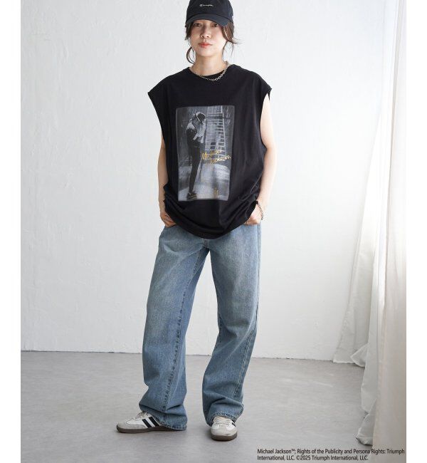 VENCE share style「Michael Jackson マイケル・ジャクソン ノースリーブ」|Tシャツ・カットソー|