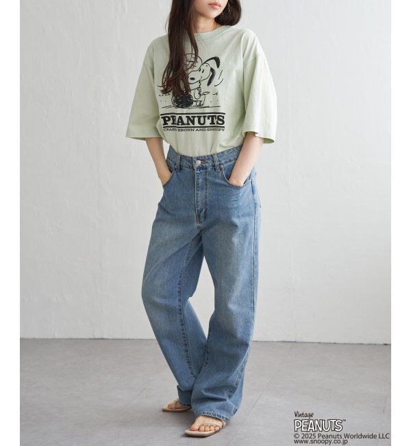 VENCE share style「PEANUTS ピーナッツ SNOOPY スヌーピー TP ヴィンテージハートフルT」|Tシャツ・カットソー|