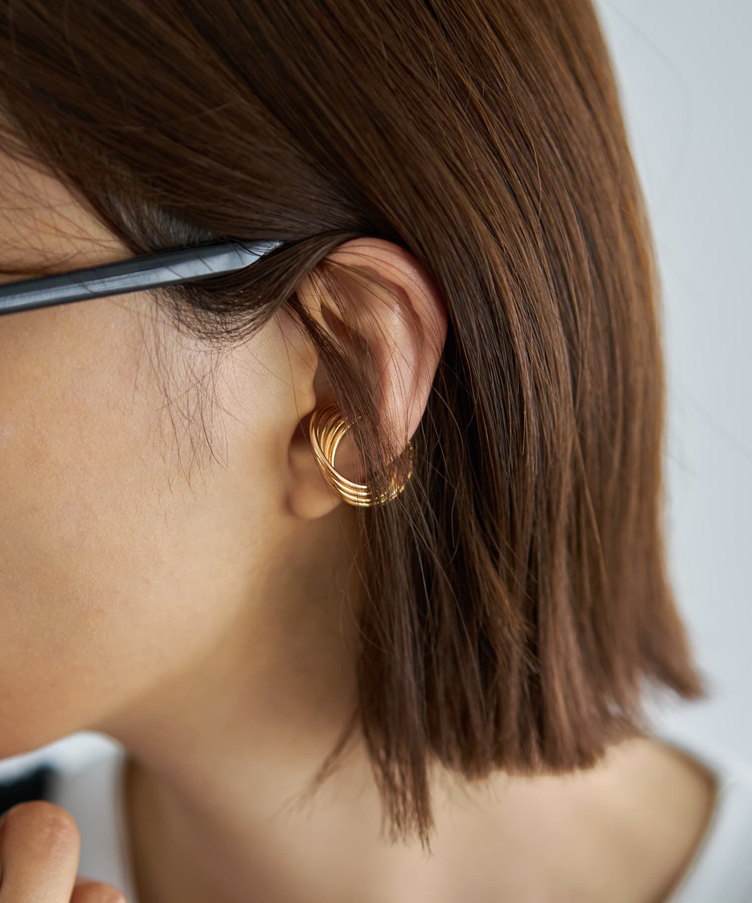 STYLE DELI「イヤーカフ／４重ラインワーク」|イヤーカフ|