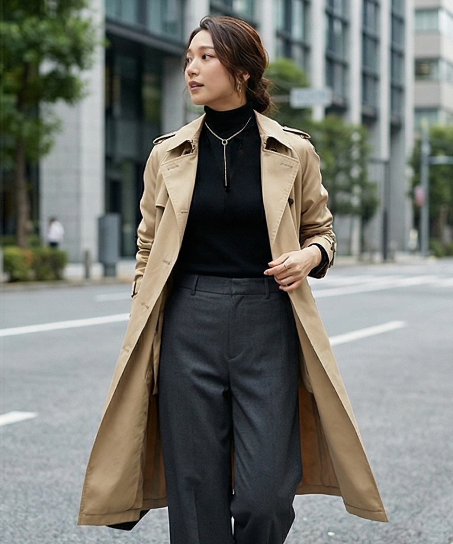 STYLE DELI「【DELI by】ラインアクセントYネックレス」|ネックレス|