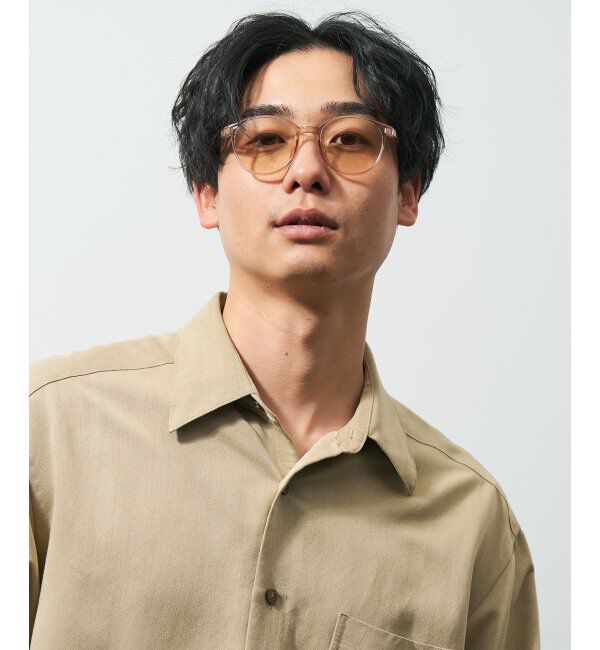  「ボストン型 花粉・飛沫対策 サングラス  (Zoff PROTECT 2WAY)  花粉メガネ メガネ 紫外線防止 UVカット」|サングラス|