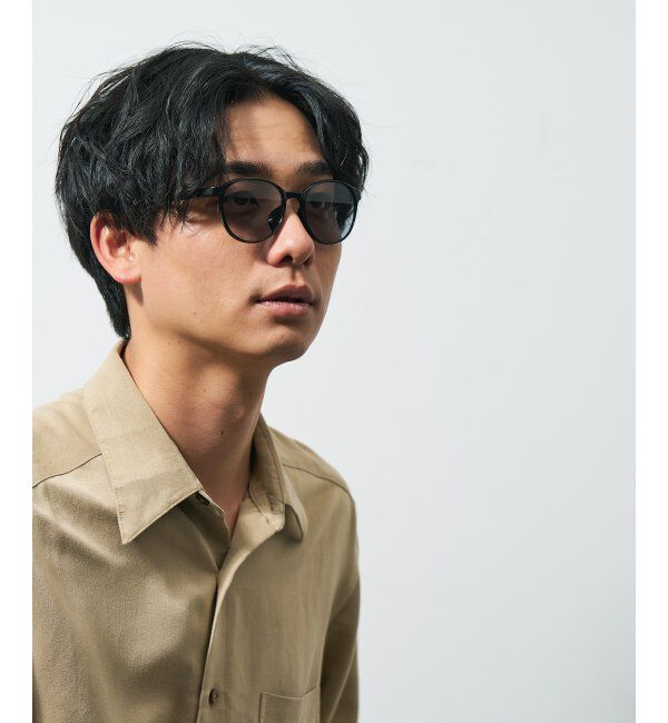  「ボストン型 花粉・飛沫対策 サングラス  (Zoff PROTECT 2WAY)  花粉メガネ メガネ 紫外線防止 UVカット」|サングラス|