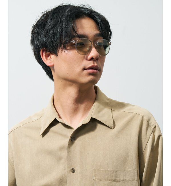  「ボストン型 花粉・飛沫対策 サングラス  (Zoff PROTECT 2WAY)  花粉メガネ メガネ 紫外線防止 UVカット」|サングラス|