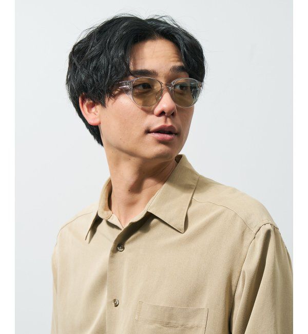  「ボストン型 花粉・飛沫対策 サングラス  (Zoff PROTECT 2WAY)  花粉メガネ メガネ 紫外線防止 UVカット」|サングラス|