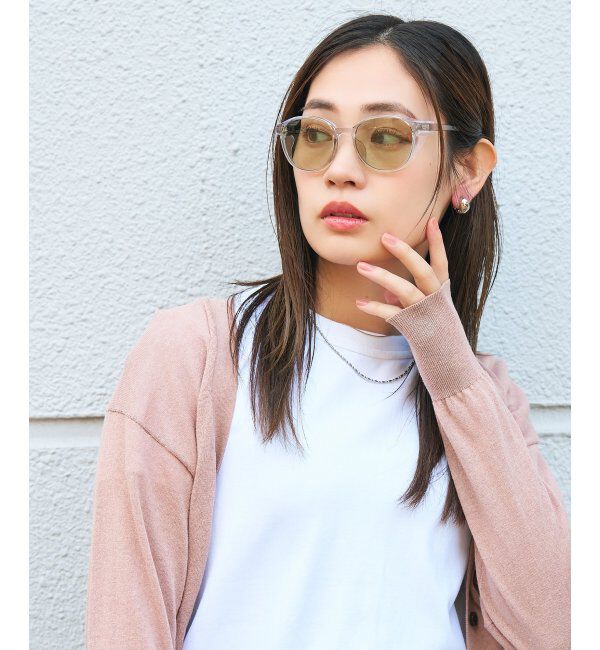  「ボストン型 花粉・飛沫対策 サングラス  (Zoff PROTECT 2WAY)  花粉メガネ メガネ 紫外線防止 UVカット」|サングラス|