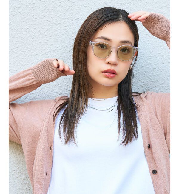  「ボストン型 花粉・飛沫対策 サングラス  (Zoff PROTECT 2WAY)  花粉メガネ メガネ 紫外線防止 UVカット」|サングラス|