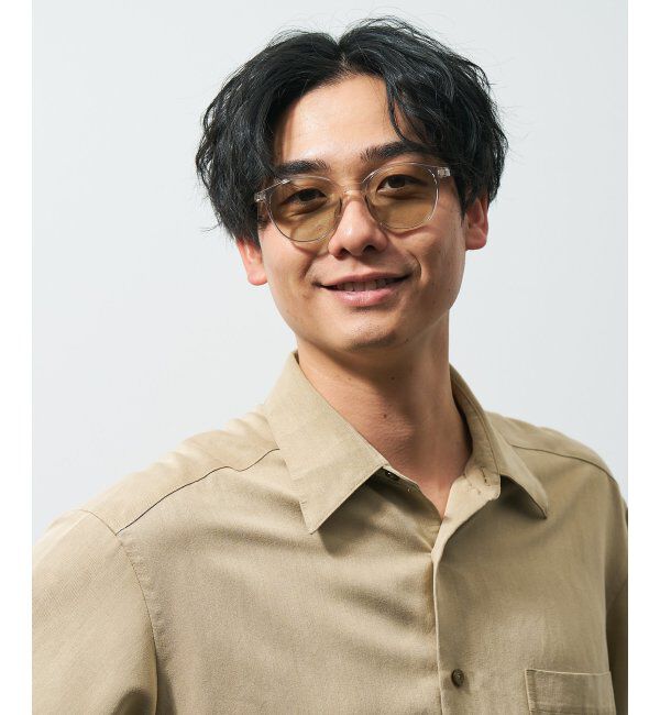  「ボストン型 花粉・飛沫対策 サングラス  (Zoff PROTECT 2WAY)  花粉メガネ メガネ 紫外線防止 UVカット」|サングラス|