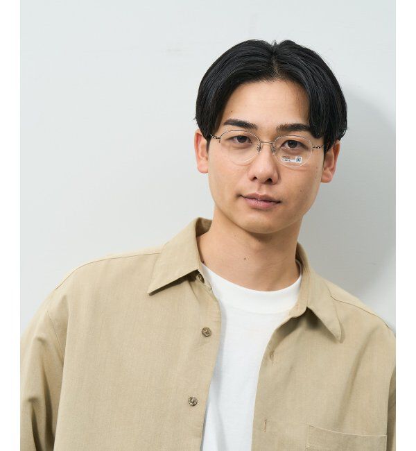  「ボストン型 メガネ | メタル 大人可愛い 伊達メガネ レディース レンズ交換券付」|メガネ|