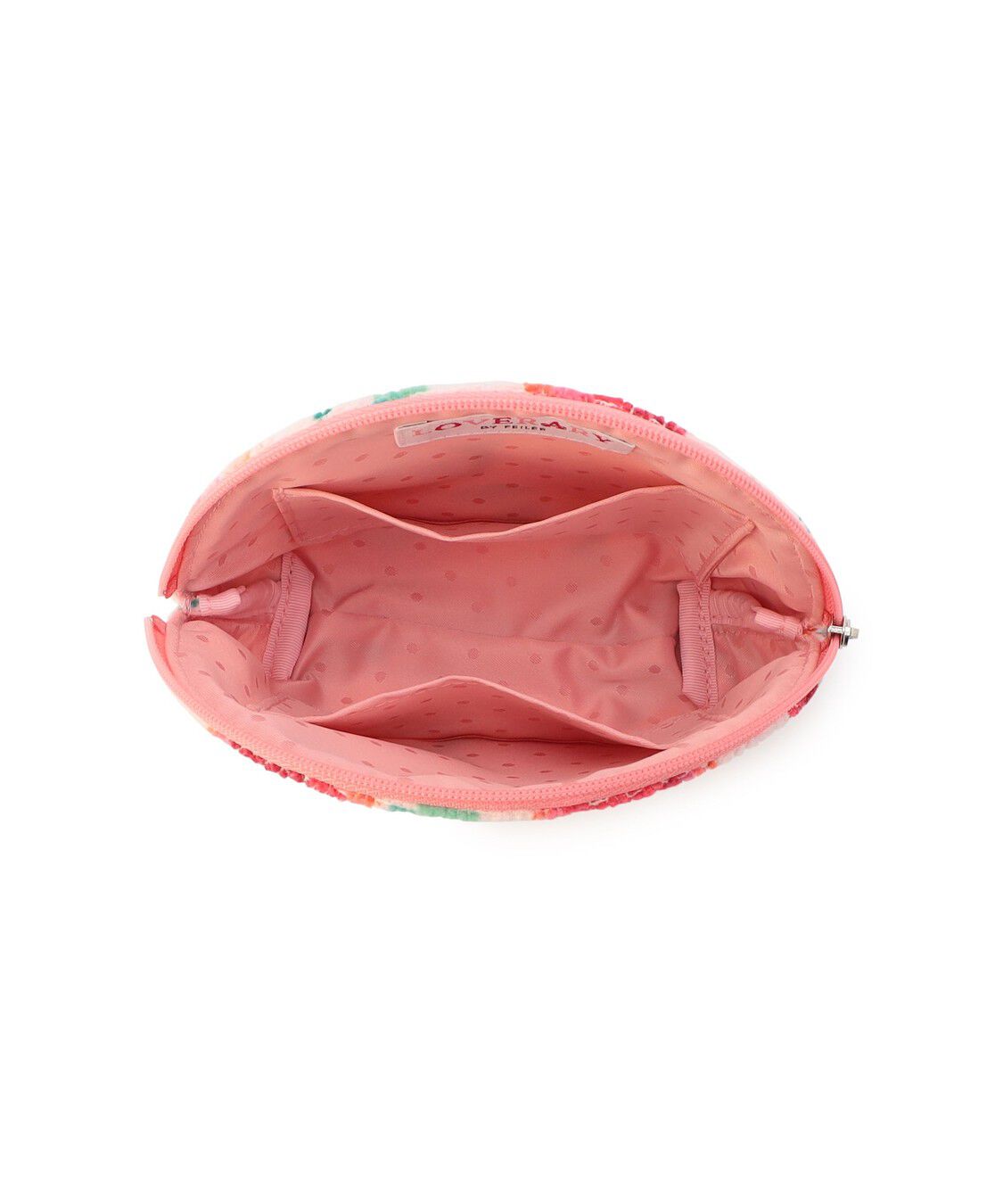 LOVERARY BY FEILER「ラブラリーカーネーション　シェル型ポーチ　L/CAN-260464」|ポーチ|